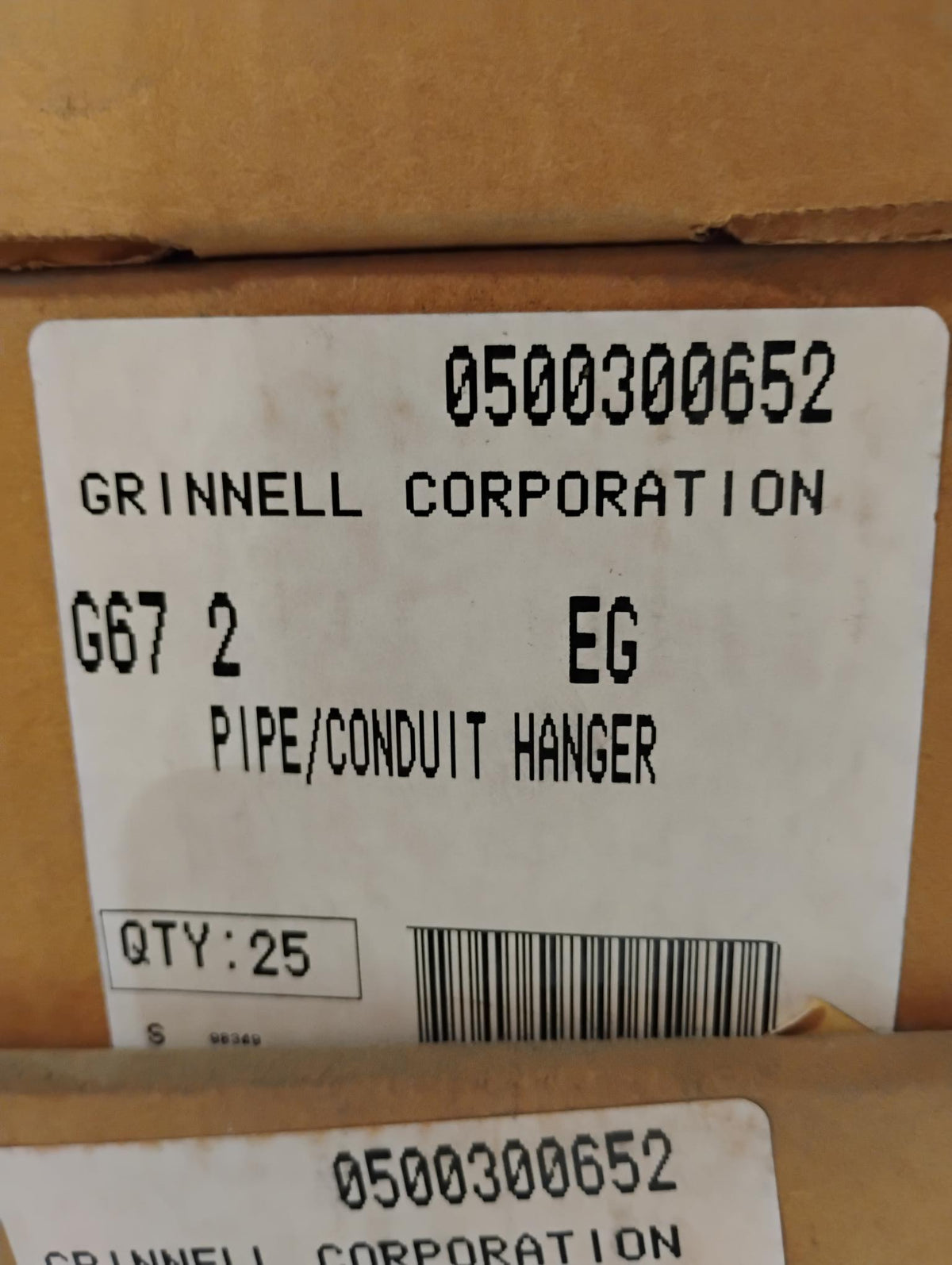 GRINNELL-G67-2-EG 2" PIPE HANGER