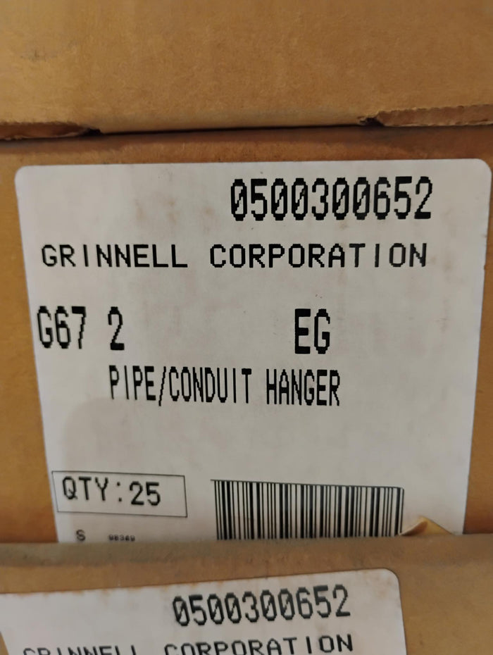 GRINNELL-G67-2-EG 2" PIPE HANGER